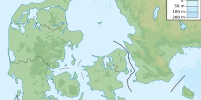 Kart over danmark høyde