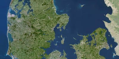Kart over danmark satellitt 