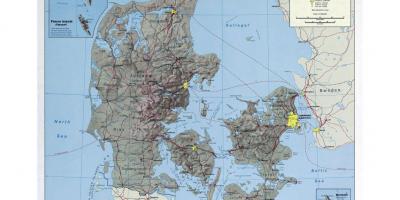 Kart over flyplasser i danmark 